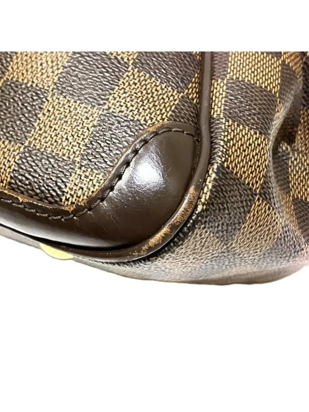 Louis Vuitton Verona PM Damier Handbag Canvas